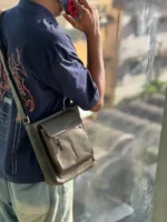 TANWOOD LEATHER RUSTIC SLING - BAG - Image 5