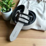 TANWOOD LEATHER Grey dot - Belt - Image 2