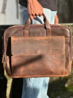 TANWOOD LEATHER Executive Laptop Bag - Image 9