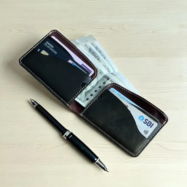 TANWOOD Pure Leather Signature Bifold - Wallet