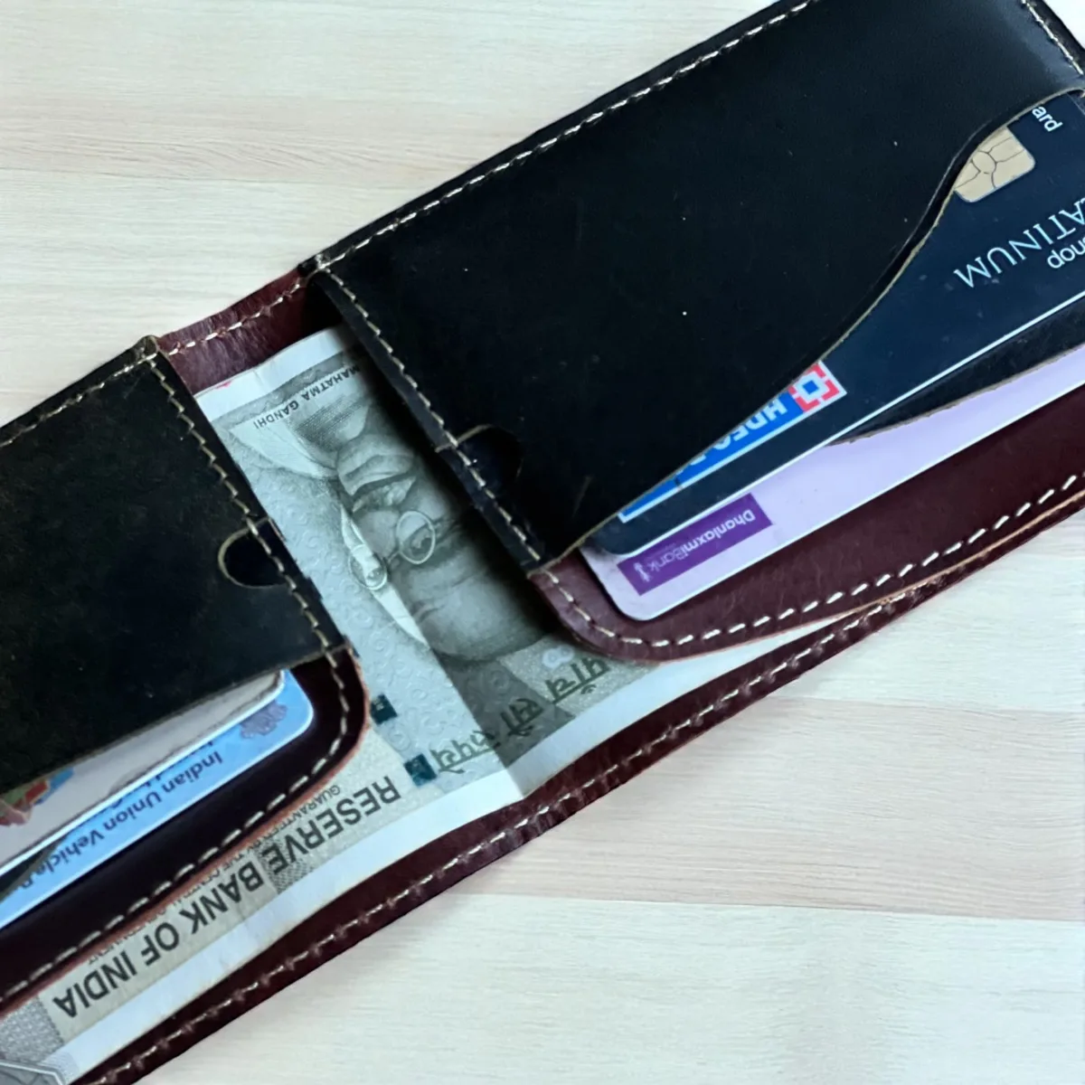 TANWOOD Pure Leather Signature Bifold - Wallet - Image 3