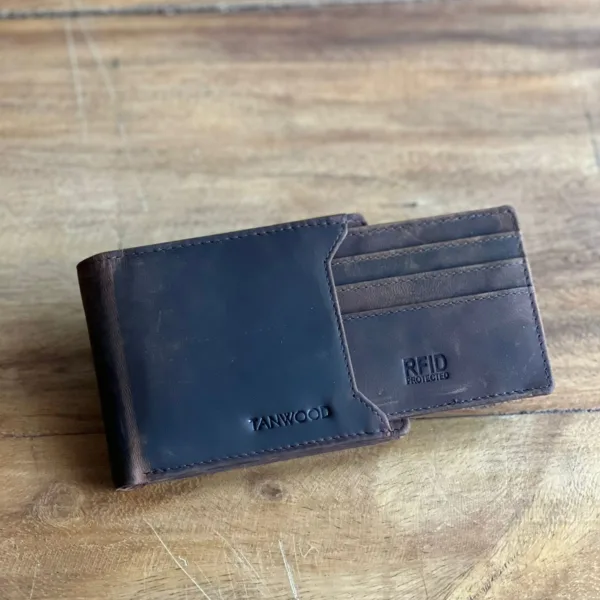 TANWOOD LEATHER Window Bifold - wallet