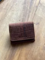 TANWOOD LEATHER Unisex Croco Flap - Wallet