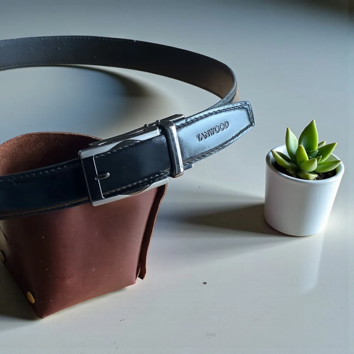 TANWOOD LEATHER NEXT-GEN Black - Belt - Image 3