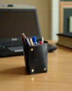 TANWOOD Pure LEATHER Craft - Pen holder - Image 9