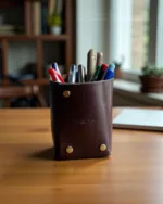 TANWOOD Pure LEATHER Craft - Pen holder