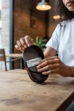 TANWOOD Leather Unisex Luna mini - pouch - Image 7