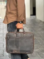 TANWOOD LEATHER Executive Laptop Bag - Image 4
