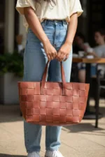 TANWOOD LEATHER Handbraided tote - bags - Image 5