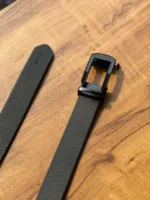 TANWOOD LEATHER BLACK BUCKLE Auto Lock - Belt