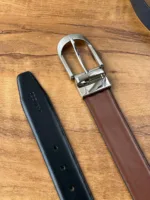 TANWOOD LEATHER Black Tan Reversible - Belt  Taiwan - Image 2