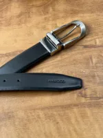 TANWOOD LEATHER Black Tan Reversible - Belt  Taiwan - Image 5