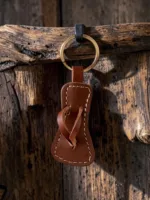 TANWOOD PURE LEATHER Mini Slipper - Keychain - Image 6