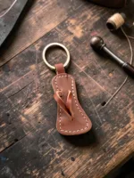 TANWOOD PURE LEATHER Mini Slipper - Keychain - Image 7