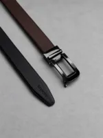 Tanwood Leather Auto Lock Reversible Belts black/Brown - Image 4