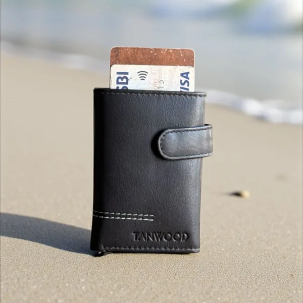 TANWOOD LEATHER Maverick Trifold - POPUP Wallet