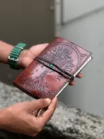 TANWOOD LEATHER Stone Tree  - Journal Red - Image 3