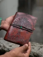 TANWOOD LEATHER Stone Tree  - Journal Red - Image 2