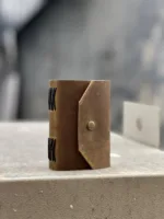 TANWOOD LEATHER mini Button - Journal - Image 2