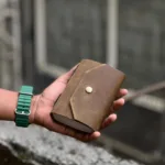 TANWOOD LEATHER mini Button - Journal