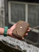 TANWOOD LEATHER mini Button - Journal