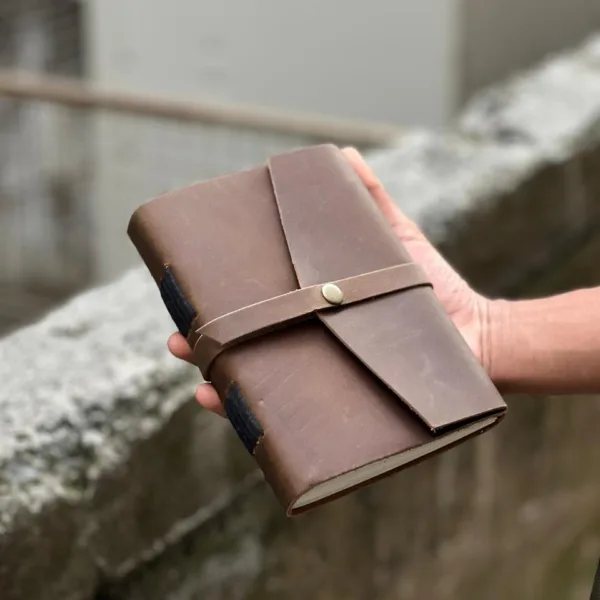 TANWOOD LEATHER  Buttoncraft - Journal
