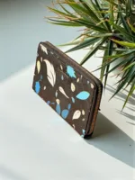 TANWOOD LEATHER AURA Ladies Long Wallet - Print - Image 3