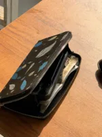 TANWOOD LEATHER AURA Ladies Long Wallet - Print - Image 6