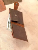 TANWOOD Pure LEATHER Rawcraft button - Wallet - Image 5