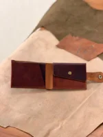 TANWOOD Pure LEATHER Rawcraft button - Wallet - Image 9