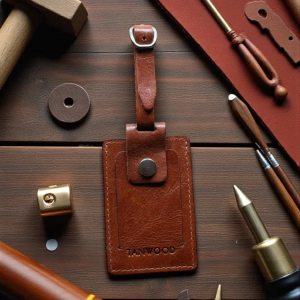 TANWOOD Premium luggage tag \ key tag