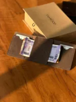 TANWOOD pure leather Trifold button wallet - Image 7