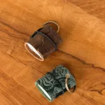 TANWOOD LEATHER mini Keychain Journal