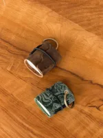 TANWOOD LEATHER mini Keychain Journal