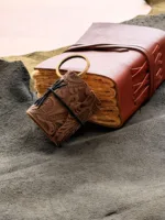 TANWOOD LEATHER mini Keychain Journal - Image 4
