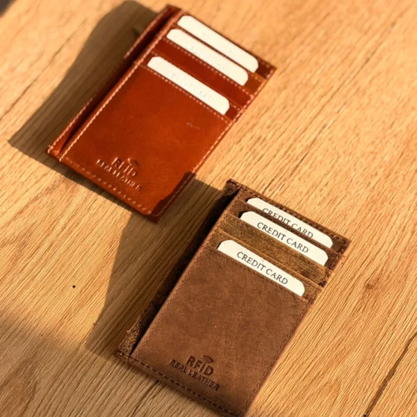 TANWOOD LEATHER Long Card Wallet - RFID