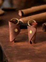 TANWOOD Pure LEATHER Palm Key- Holder