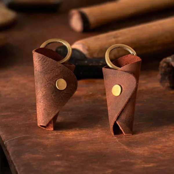 TANWOOD Pure LEATHER Palm Key- Holder