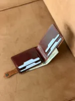 TANWOOD LEATHER Button Bifold - Wallet - Image 3