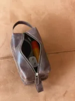 TANWOOD LEATHER Crafted Unisex Toiletry - Bag - Image 4