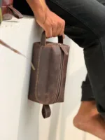 TANWOOD LEATHER Crafted Unisex Toiletry - Bag - Image 3