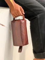 TANWOOD LEATHER Crafted Unisex Toiletry - Bag - Image 5