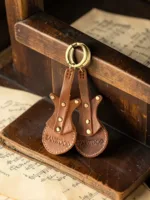 TANWOOD LEATHER MINI Guitar - Keychain - Image 2