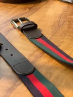 TANWOOD LEATHER Canvas -  Belt - Image 3