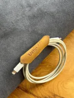 TANWOOD Pure LEATHER Cable Wrap - Organizer 2pcs - Image 3