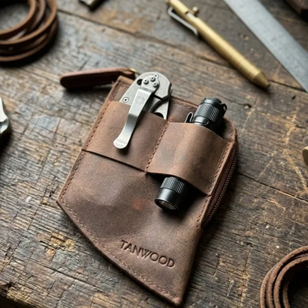 TANWOOD PURE LEATHER EDC Organiser