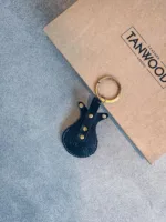 TANWOOD LEATHER MINI Guitar - Keychain - Image 9