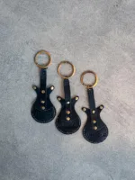 TANWOOD LEATHER MINI Guitar - Keychain - Image 8