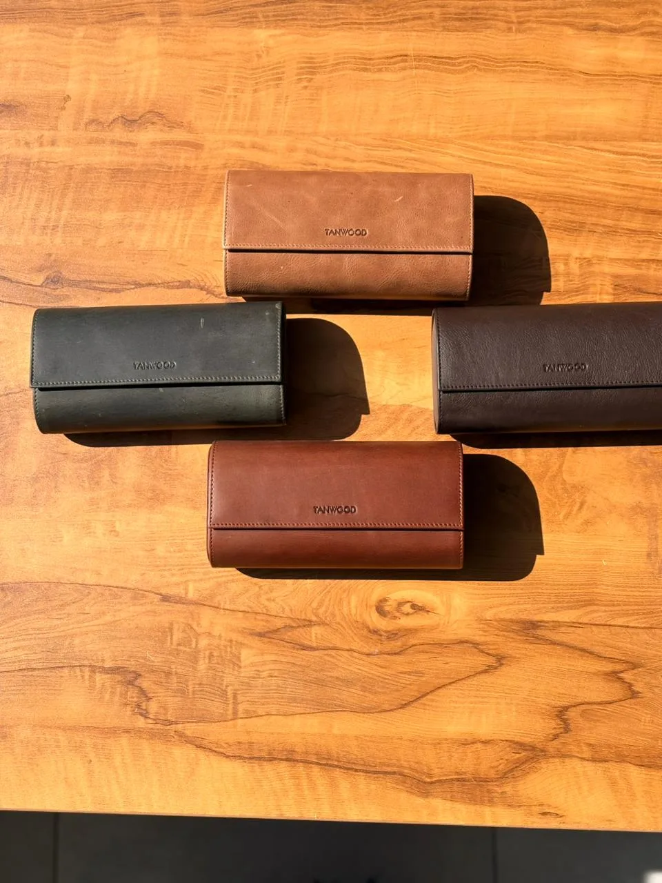 WhatsApp Image 2026-04-08 at 3.56.21 PM TANWOOD LEATHER Premium Triple - Watch case - Image 1