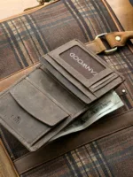 TANWOOD LEATRHER Rustic fold - Wallet - Image 3